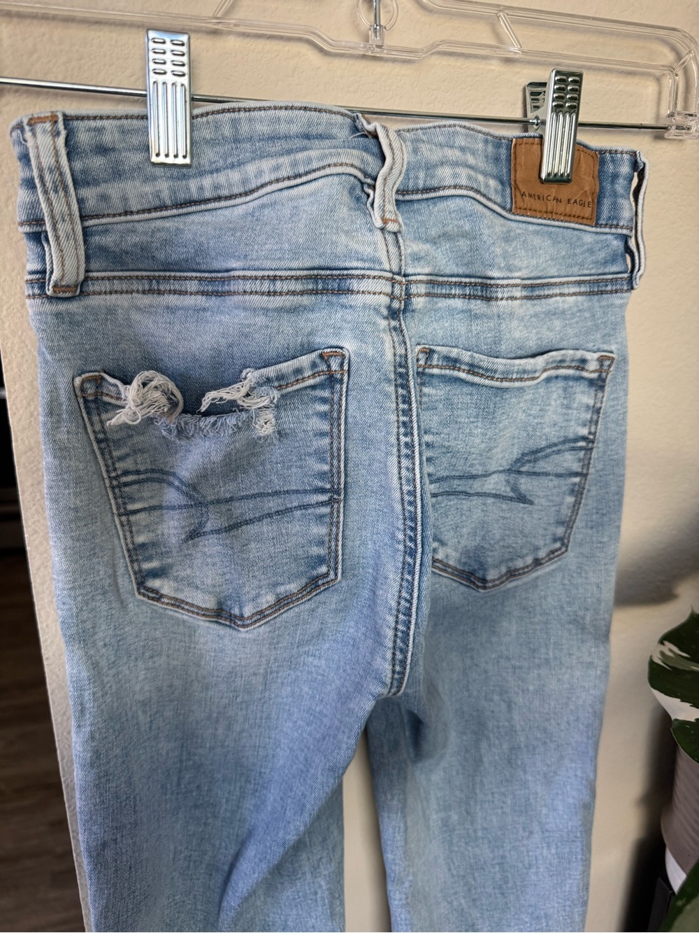 American Eagle Outfitters Light Wash Flare Jeans